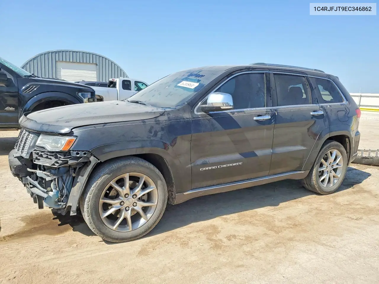 2014 Jeep Grand Cherokee Summit VIN: 1C4RJFJT9EC346862 Lot: 60589606