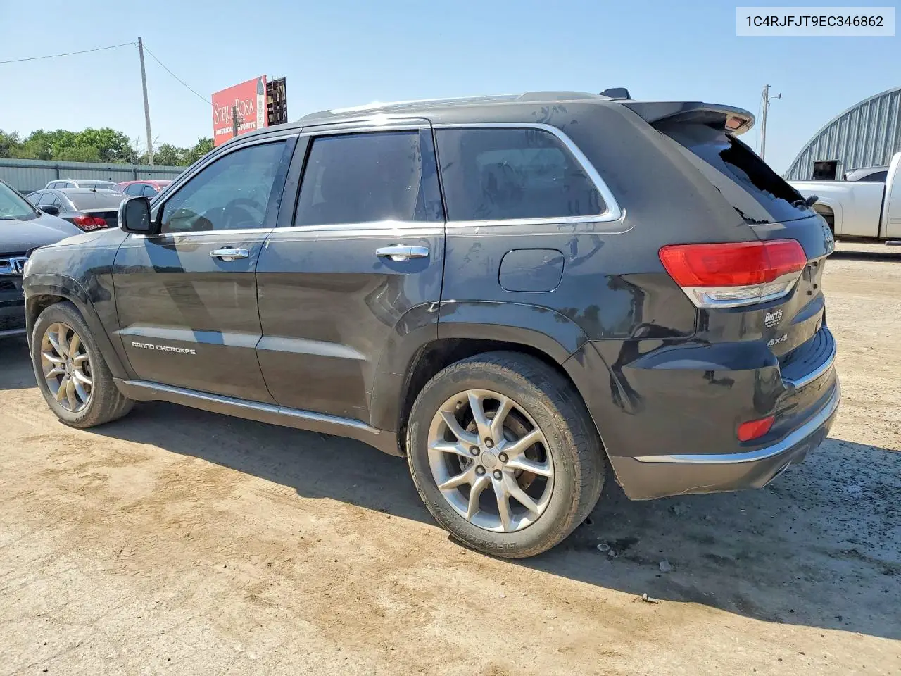 2014 Jeep Grand Cherokee Summit VIN: 1C4RJFJT9EC346862 Lot: 60589606