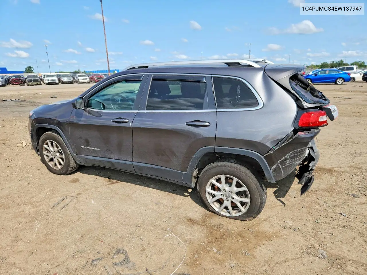 2014 Jeep Cherokee Latitude VIN: 1C4PJMCS4EW137947 Lot: 60693156