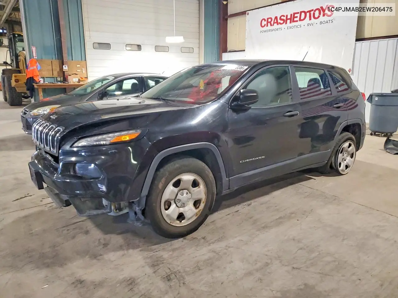 2014 Jeep Cherokee Sport VIN: 1C4PJMAB2EW206475 Lot: 61179036