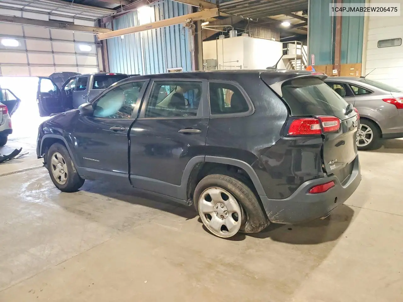 2014 Jeep Cherokee Sport VIN: 1C4PJMAB2EW206475 Lot: 61179036