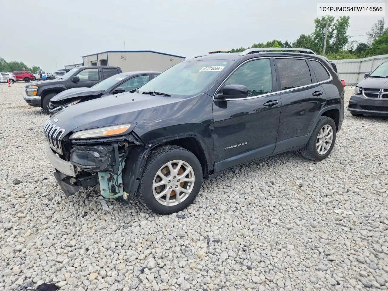2014 Jeep Cherokee Latitude VIN: 1C4PJMCS4EW146566 Lot: 61219566