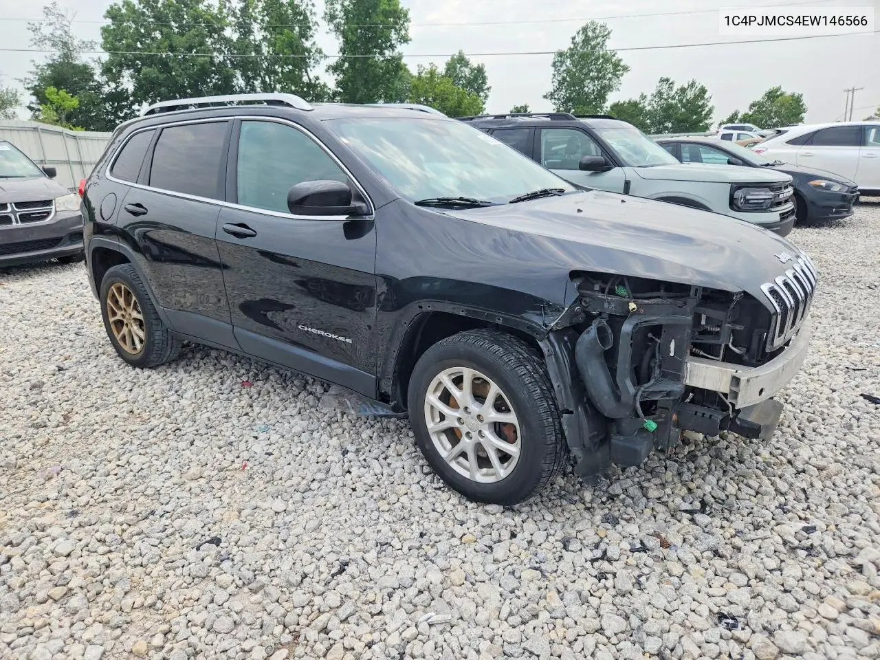 2014 Jeep Cherokee Latitude VIN: 1C4PJMCS4EW146566 Lot: 61219566