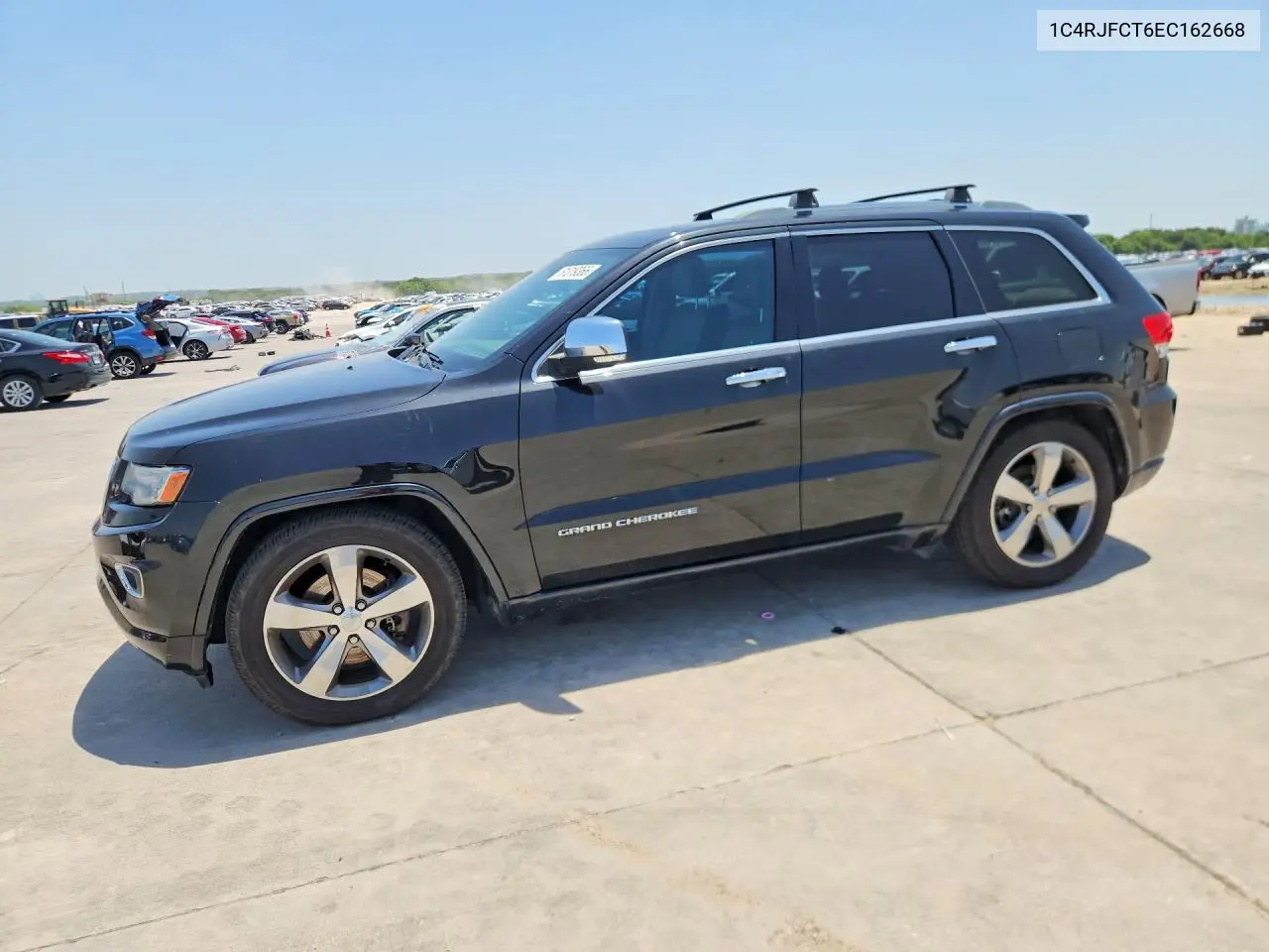 2014 Jeep Grand Cherokee Overland VIN: 1C4RJFCT6EC162668 Lot: 61319366