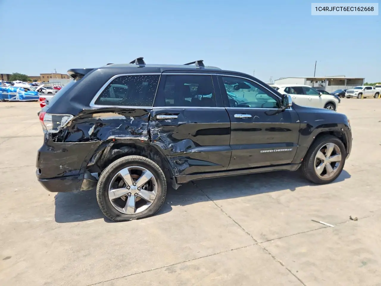 2014 Jeep Grand Cherokee Overland VIN: 1C4RJFCT6EC162668 Lot: 61319366