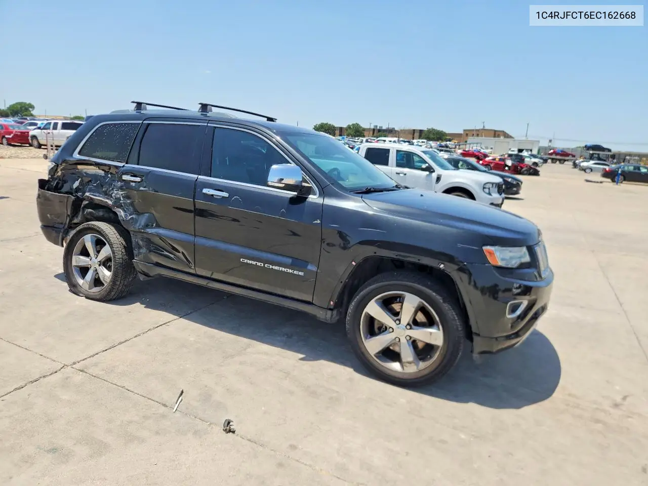 2014 Jeep Grand Cherokee Overland VIN: 1C4RJFCT6EC162668 Lot: 61319366