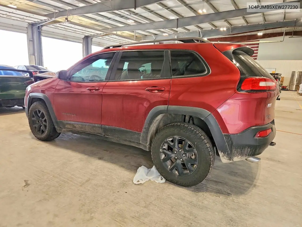 2014 Jeep Cherokee Trailhawk VIN: 1C4PJMBSXEW277230 Lot: 61578876