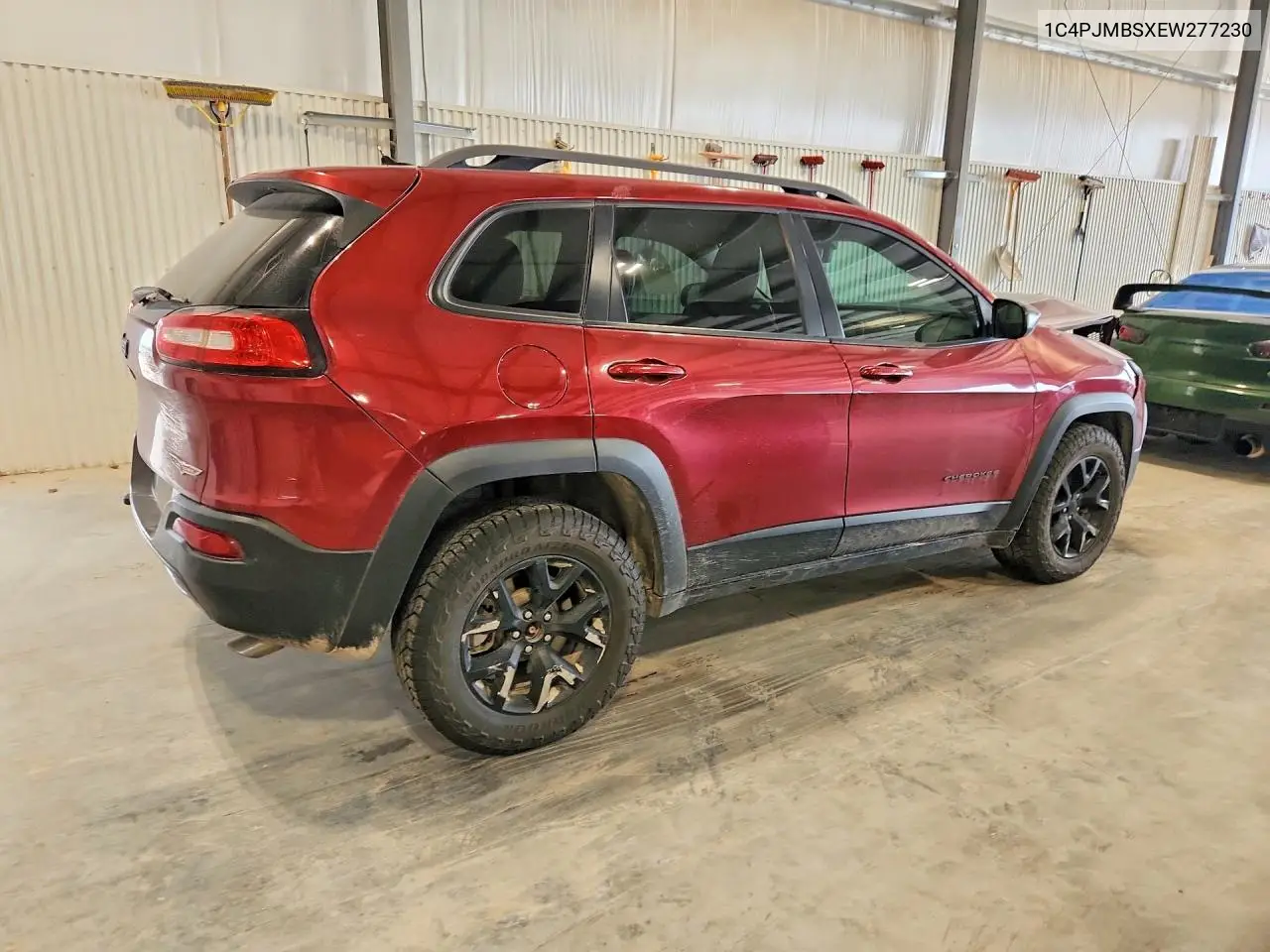 2014 Jeep Cherokee Trailhawk VIN: 1C4PJMBSXEW277230 Lot: 61578876