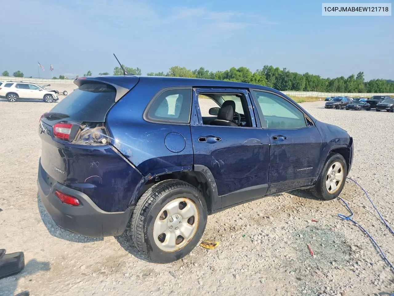 2014 Jeep Cherokee Sport VIN: 1C4PJMAB4EW121718 Lot: 61615666