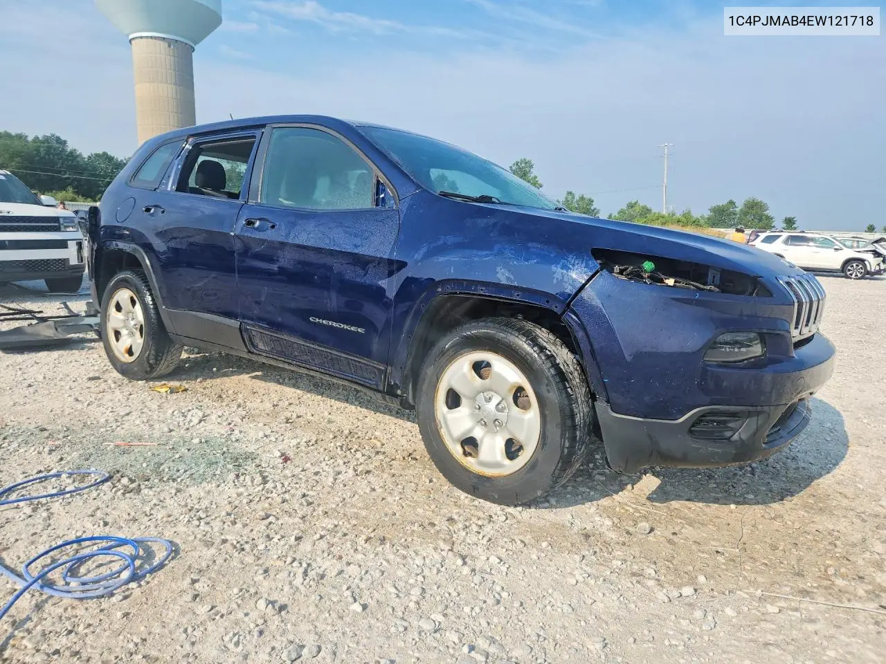 2014 Jeep Cherokee Sport VIN: 1C4PJMAB4EW121718 Lot: 61615666