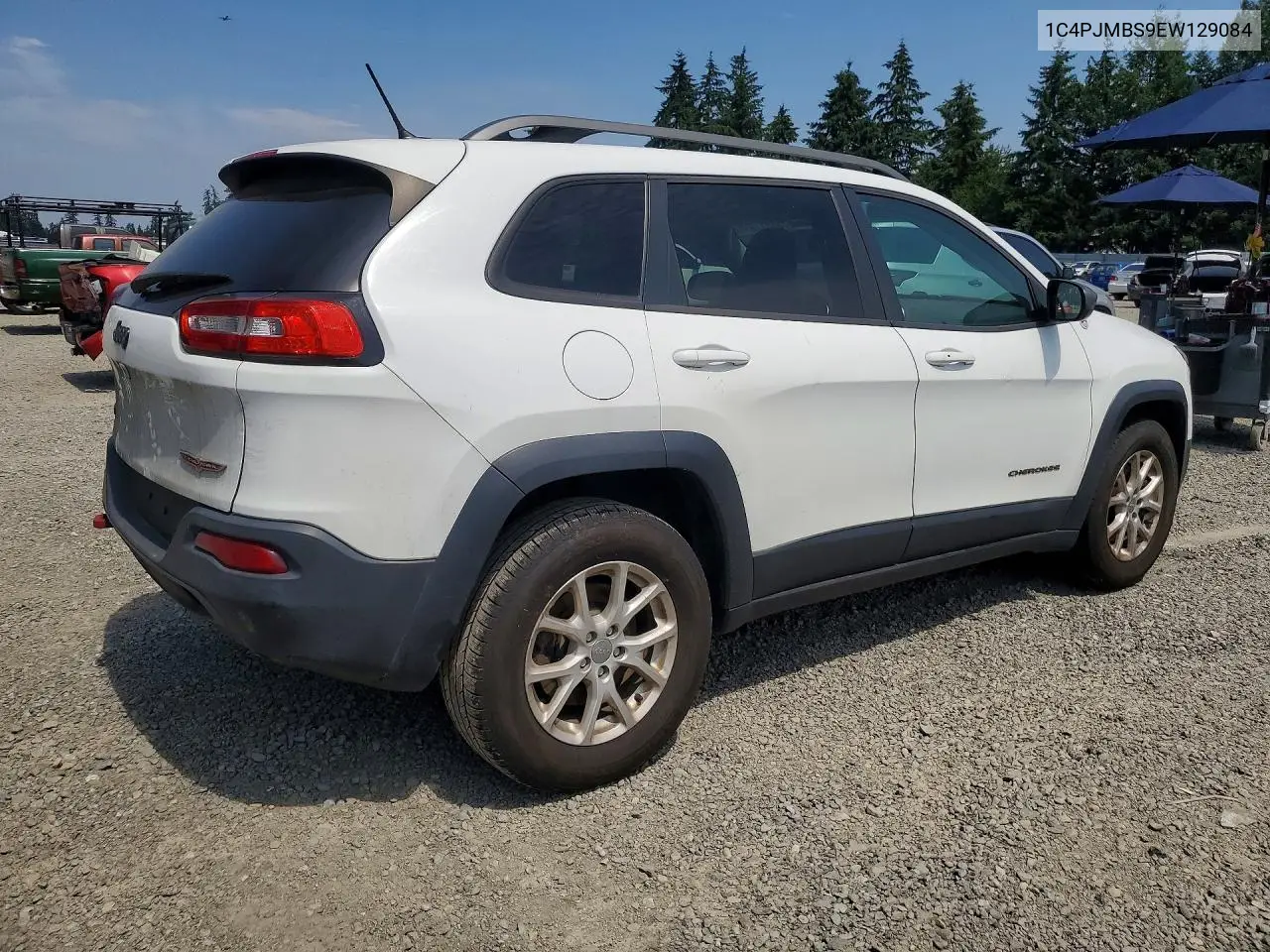 2014 Jeep Cherokee Trailhawk VIN: 1C4PJMBS9EW129084 Lot: 61617916
