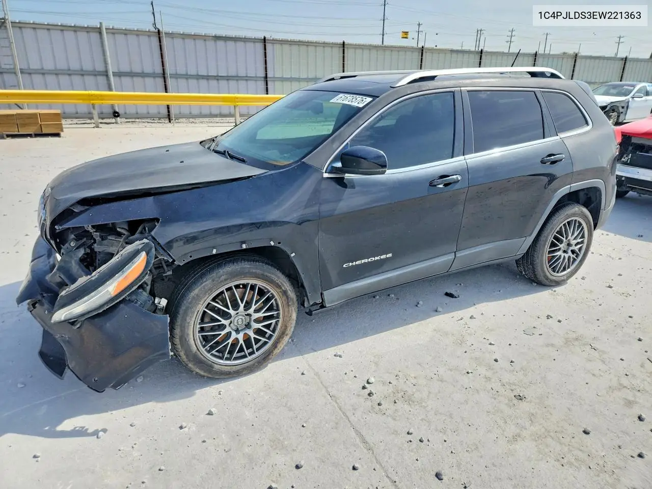 2014 Jeep Cherokee Limited VIN: 1C4PJLDS3EW221363 Lot: 61678576
