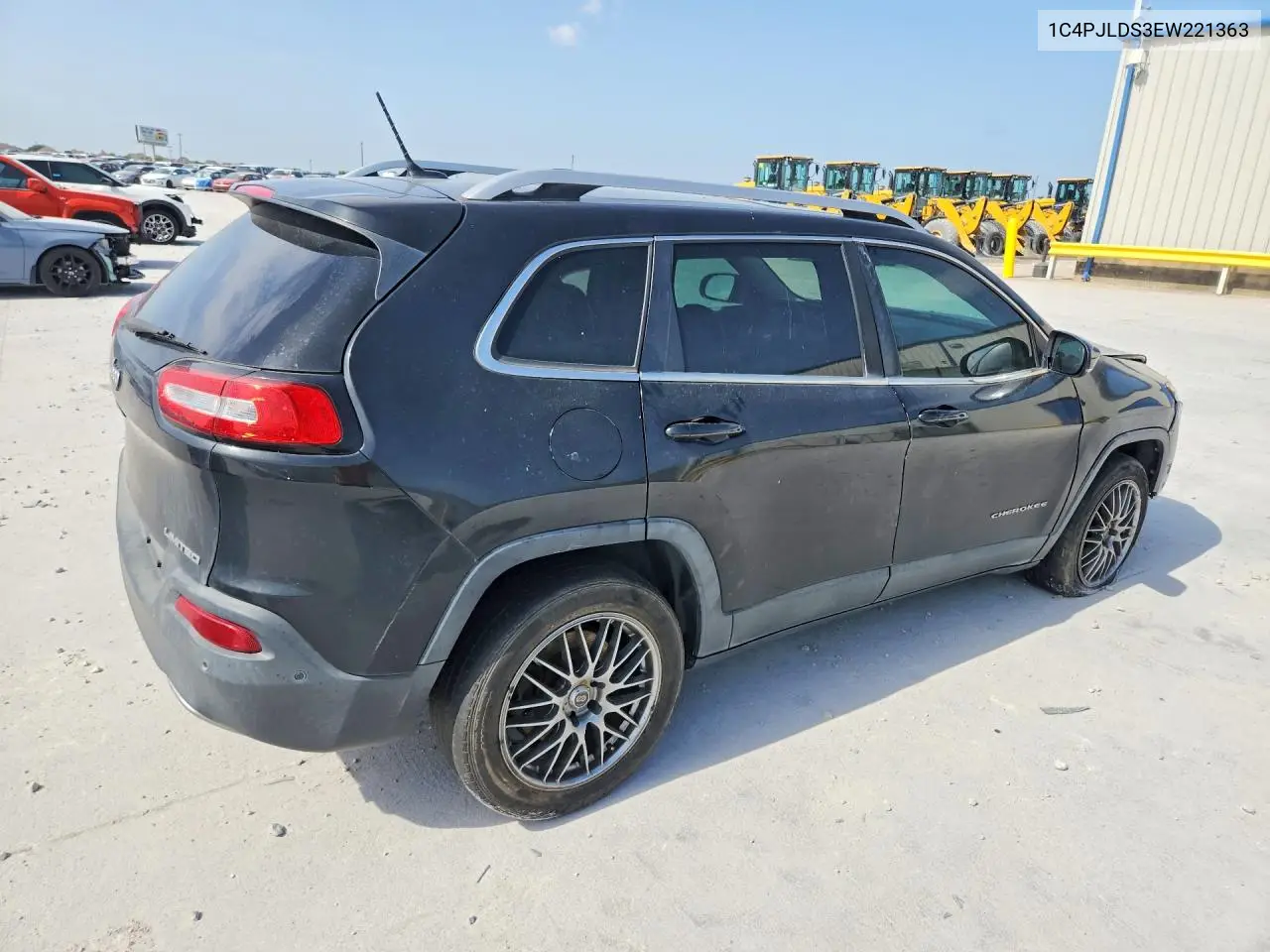 2014 Jeep Cherokee Limited VIN: 1C4PJLDS3EW221363 Lot: 61678576