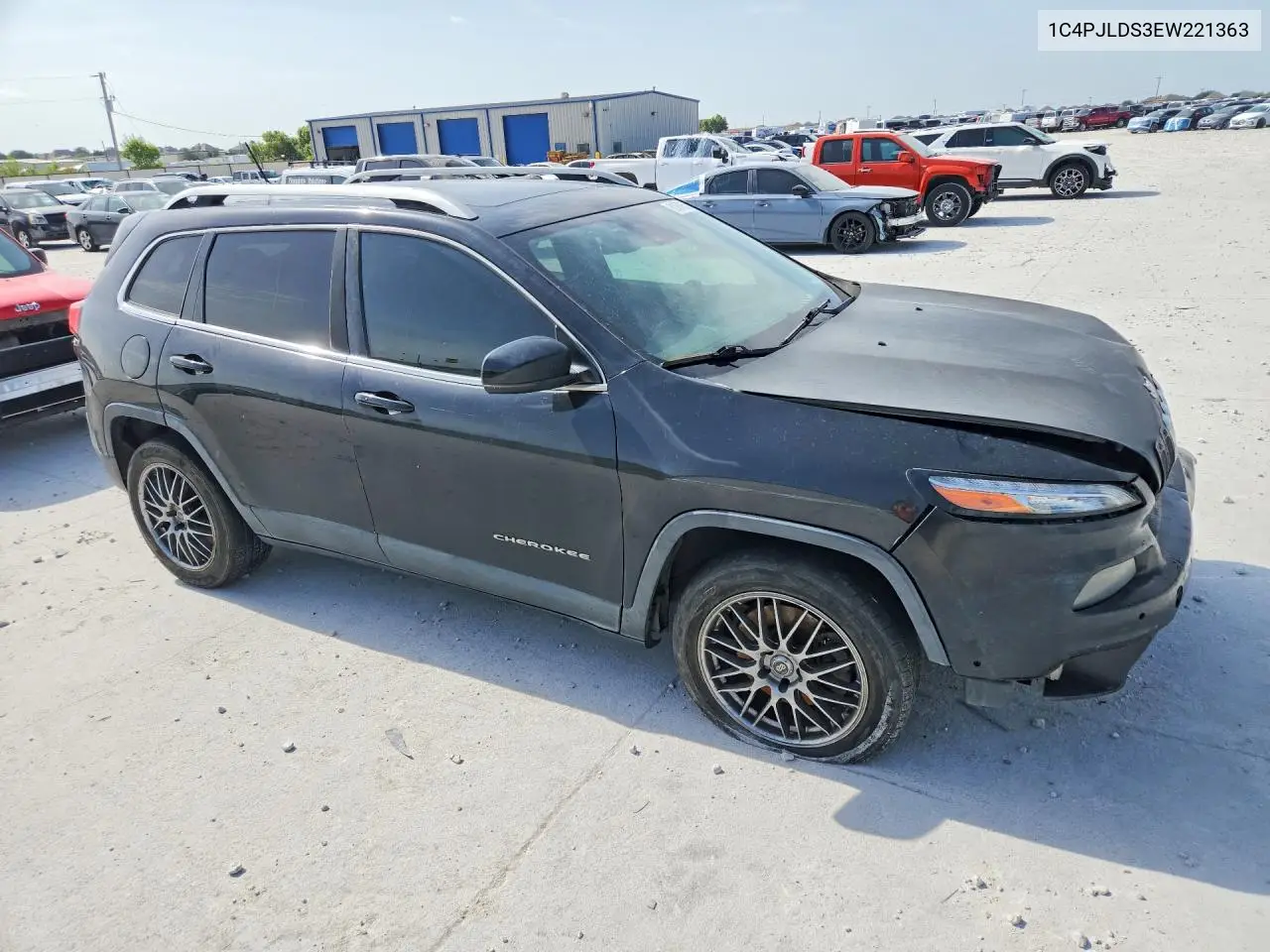 2014 Jeep Cherokee Limited VIN: 1C4PJLDS3EW221363 Lot: 61678576