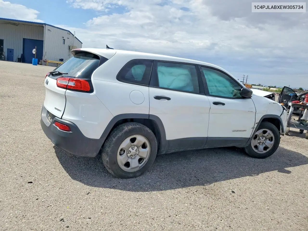 2014 Jeep Cherokee Sport VIN: 1C4PJLABXEW305734 Lot: 61799206