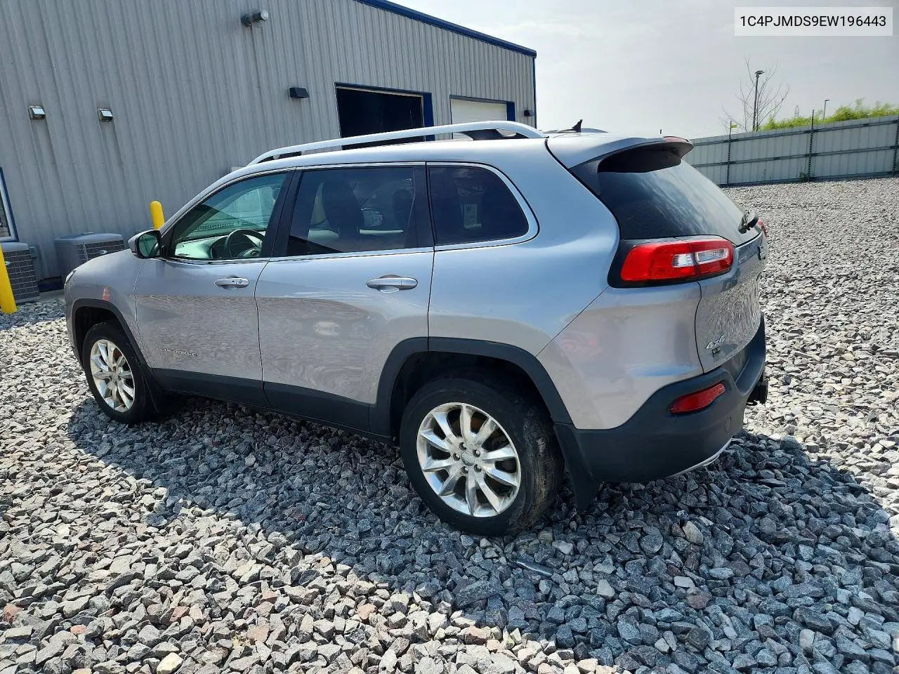 2014 Jeep Cherokee Limited VIN: 1C4PJMDS9EW196443 Lot: 61836406