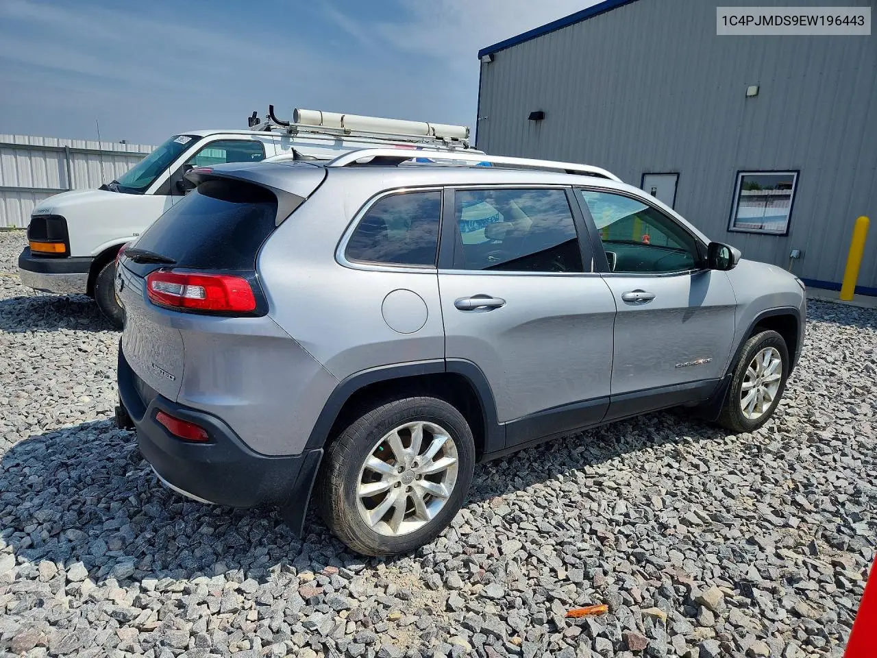 2014 Jeep Cherokee Limited VIN: 1C4PJMDS9EW196443 Lot: 61836406