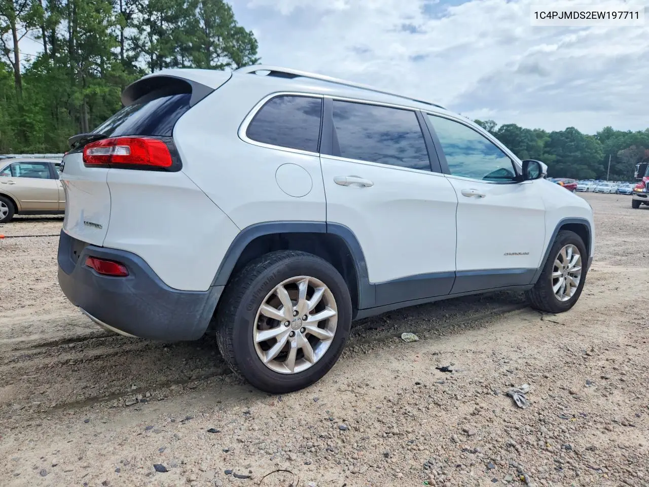 2014 Jeep Cherokee Limited VIN: 1C4PJMDS2EW197711 Lot: 61900196