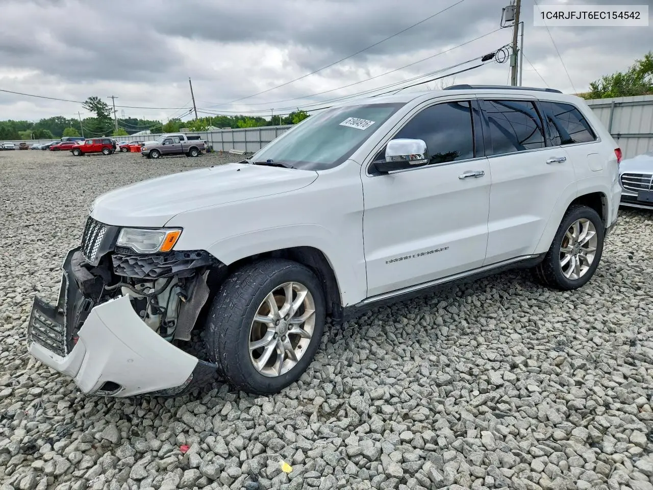 2014 Jeep Grand Cherokee Summit VIN: 1C4RJFJT6EC154542 Lot: 61904916
