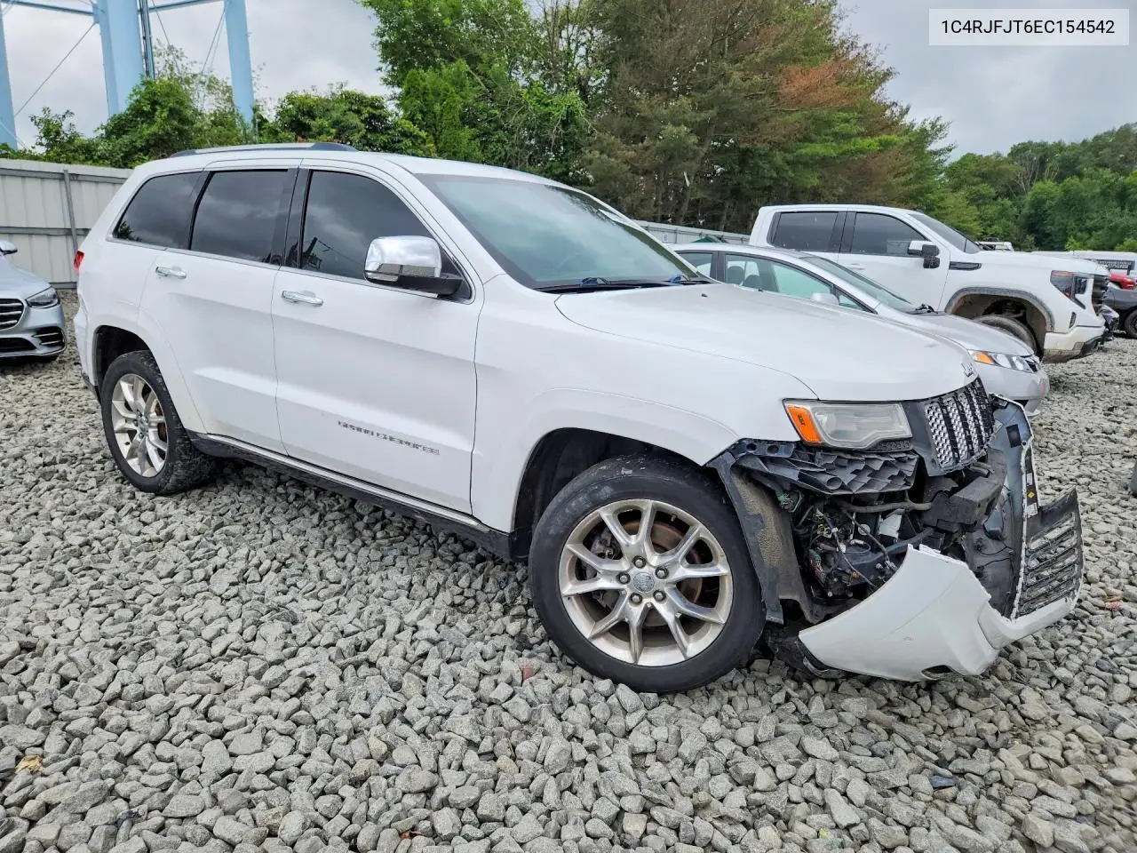 2014 Jeep Grand Cherokee Summit VIN: 1C4RJFJT6EC154542 Lot: 61904916