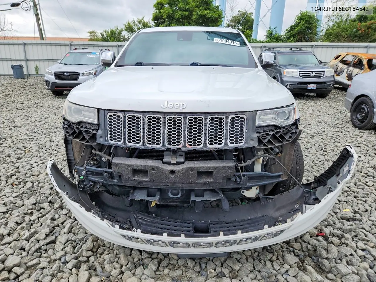 2014 Jeep Grand Cherokee Summit VIN: 1C4RJFJT6EC154542 Lot: 61904916