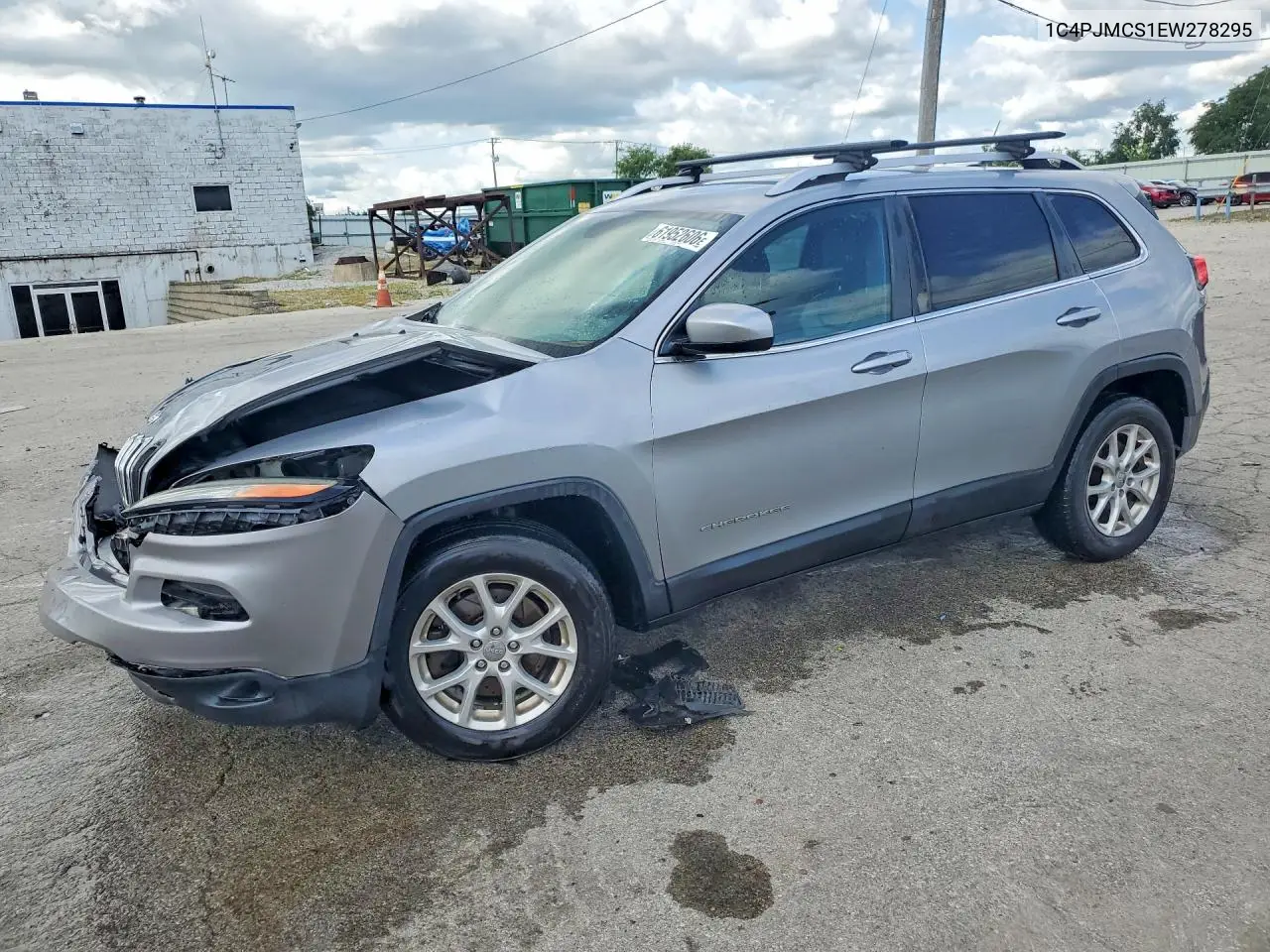 2014 Jeep Cherokee Latitude VIN: 1C4PJMCS1EW278295 Lot: 61952606