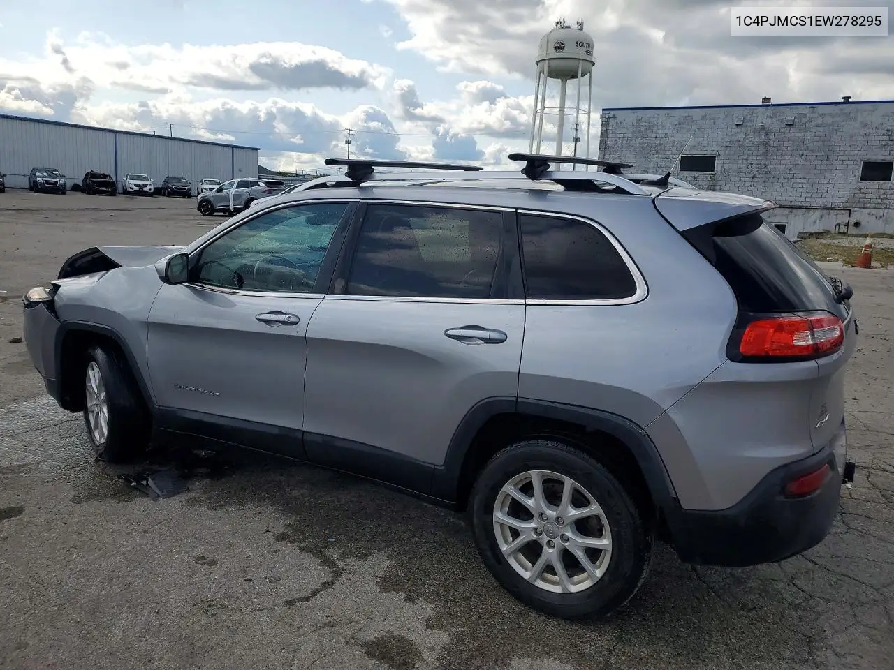 2014 Jeep Cherokee Latitude VIN: 1C4PJMCS1EW278295 Lot: 61952606