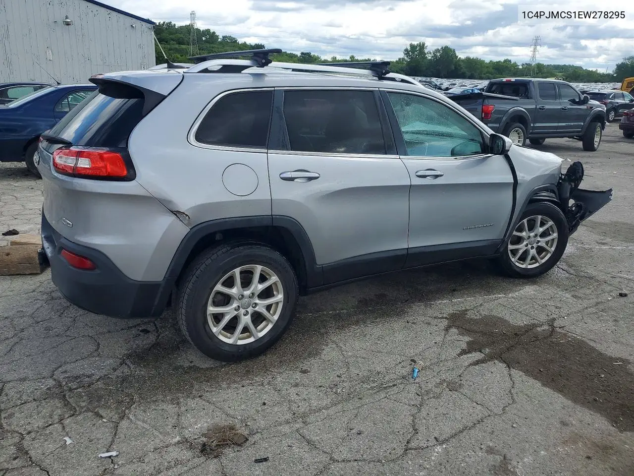 2014 Jeep Cherokee Latitude VIN: 1C4PJMCS1EW278295 Lot: 61952606