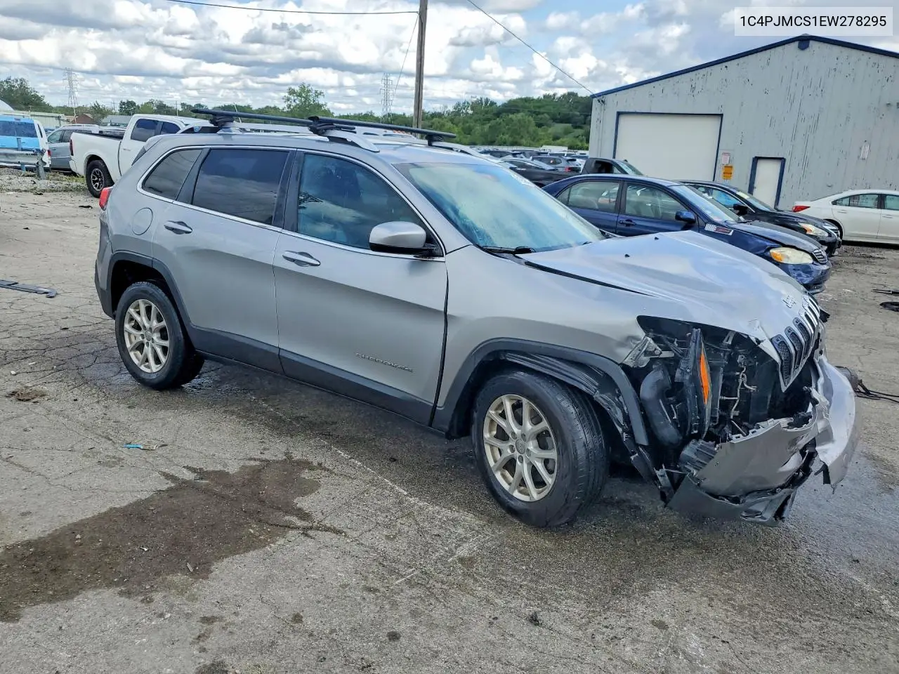 2014 Jeep Cherokee Latitude VIN: 1C4PJMCS1EW278295 Lot: 61952606