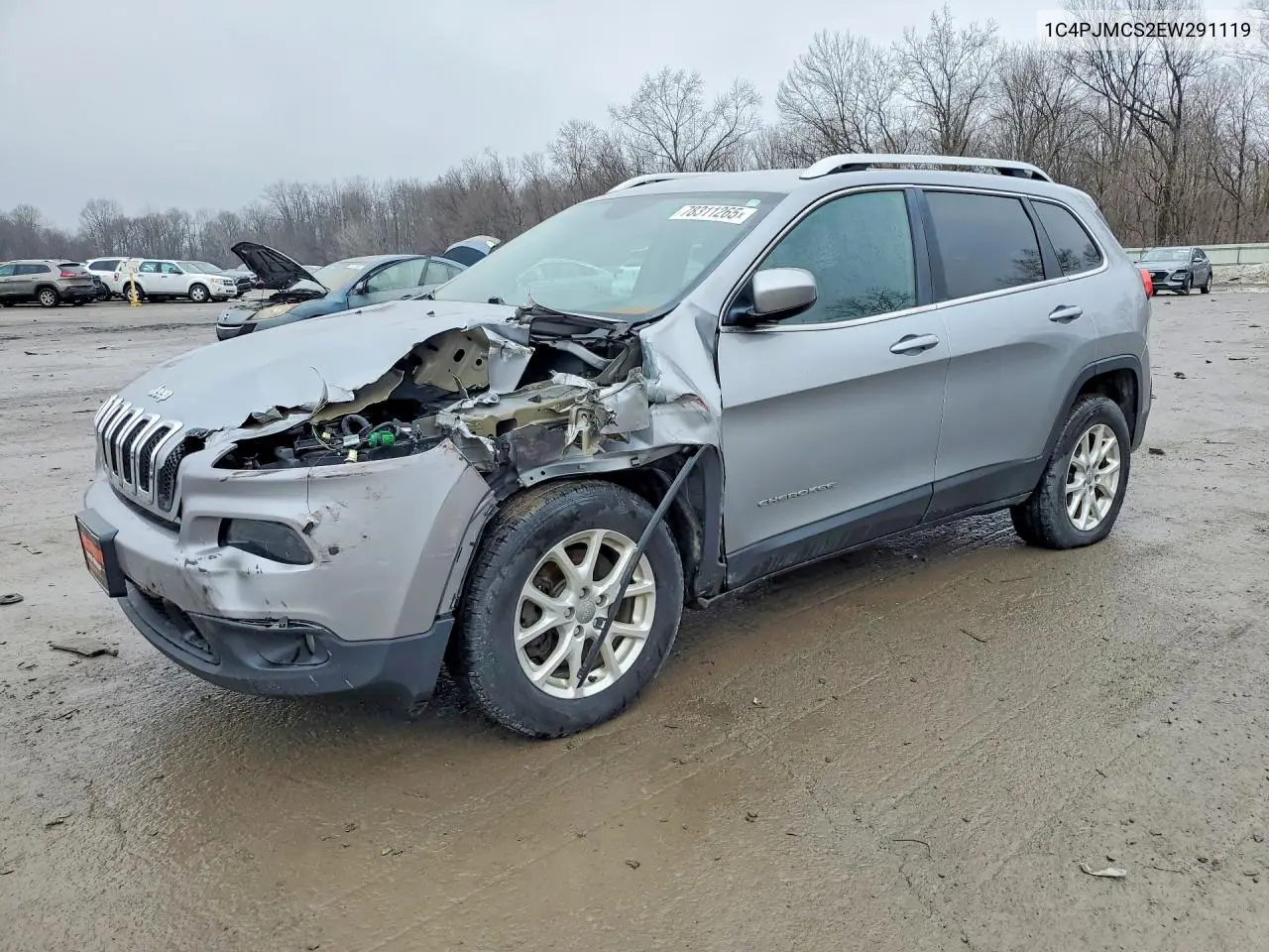 1C4PJMCS2EW291119 2014 Jeep Cherokee Latitude