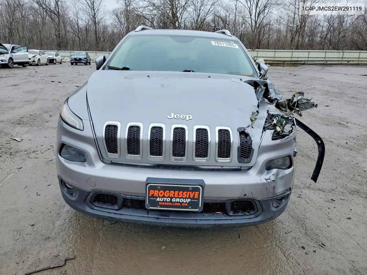 1C4PJMCS2EW291119 2014 Jeep Cherokee Latitude