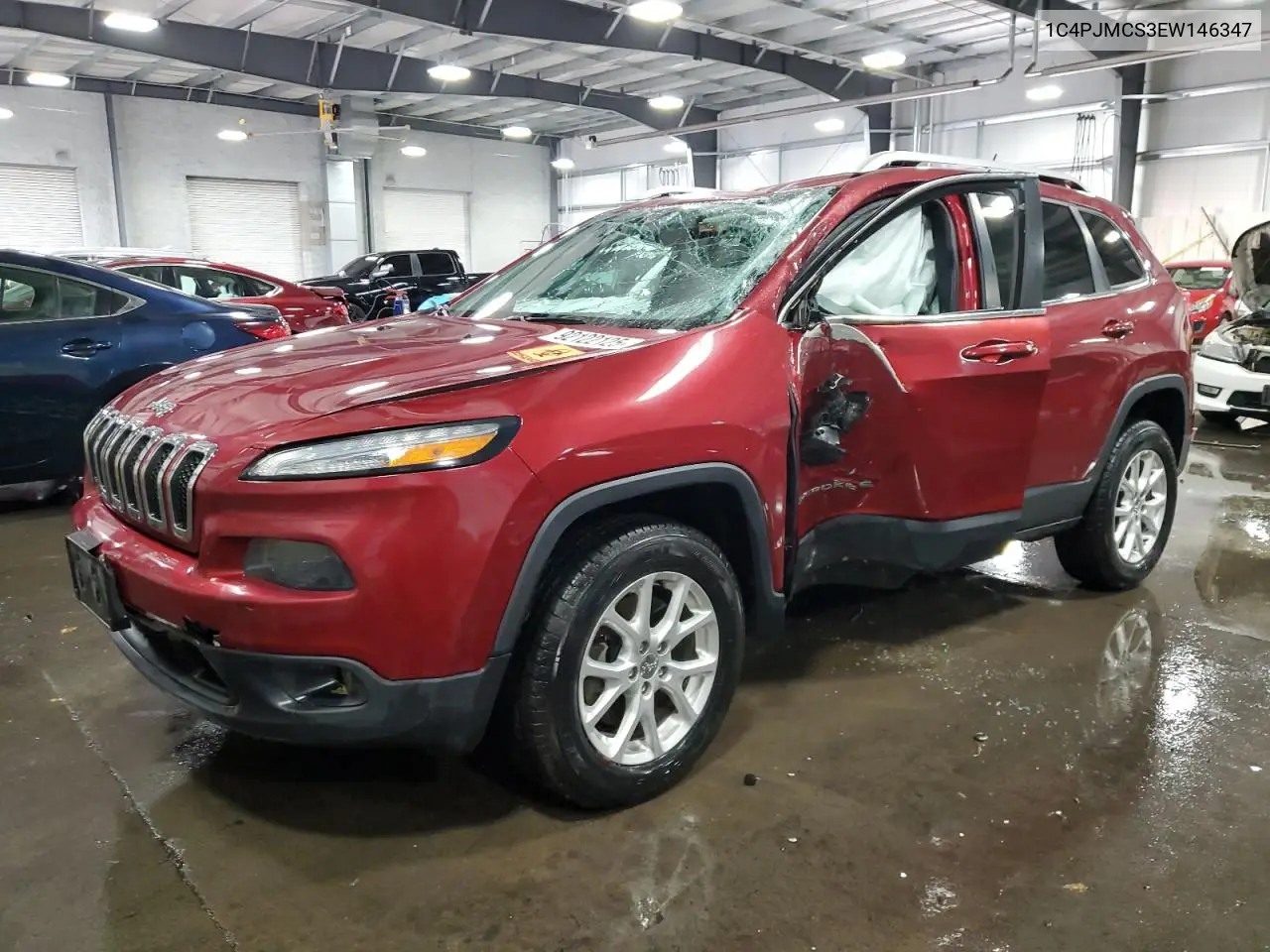 1C4PJMCS3EW146347 2014 Jeep Cherokee Latitude