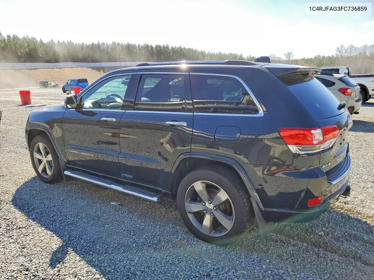 2015 Jeep Grand Cherokee Laredo VIN: 1C4RJFAG3FC736859 Lot: 41904336