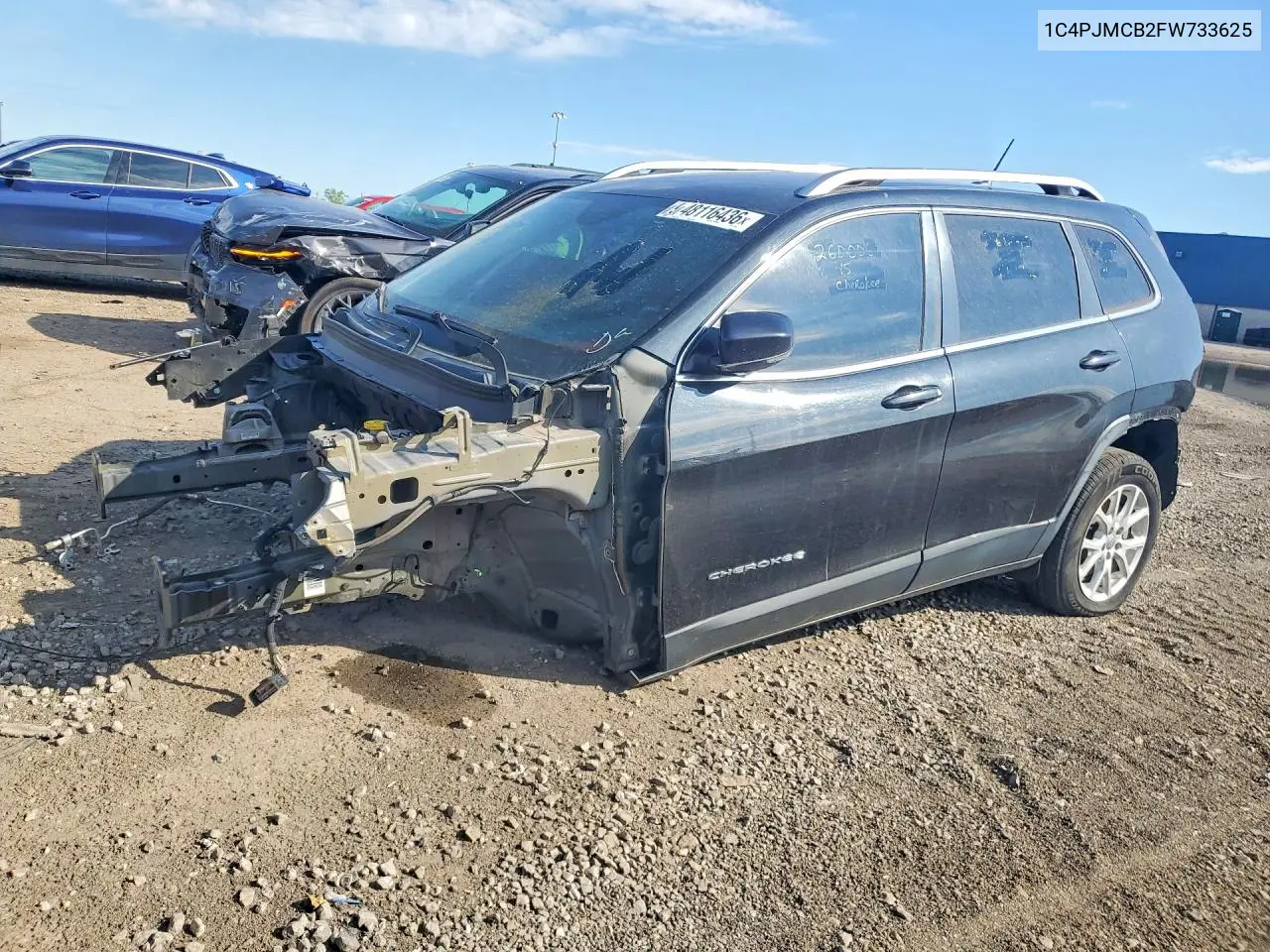 1C4PJMCB2FW733625 2015 Jeep Cherokee Latitude