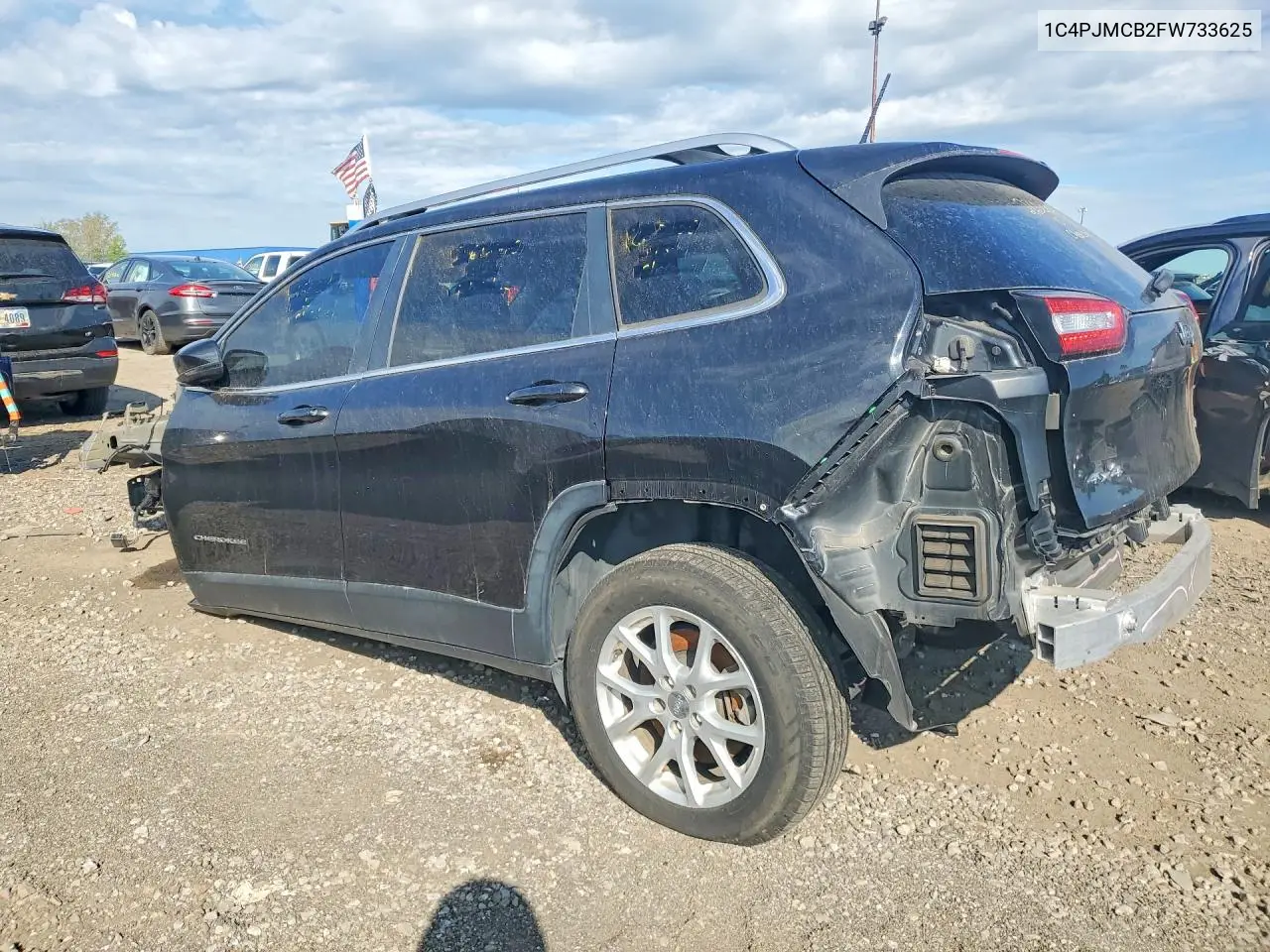 1C4PJMCB2FW733625 2015 Jeep Cherokee Latitude