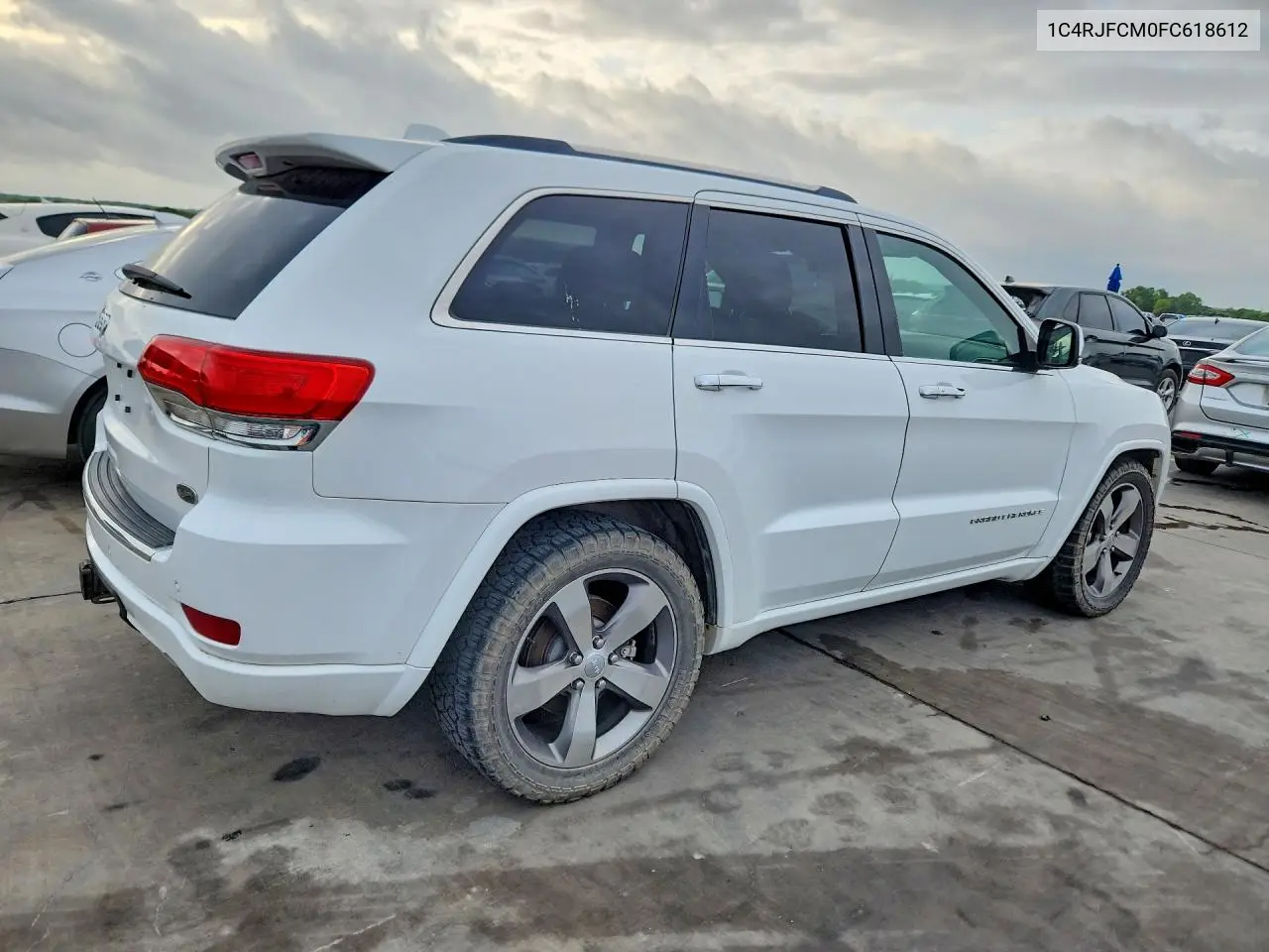 1C4RJFCM0FC618612 2015 Jeep Grand Cherokee Overland