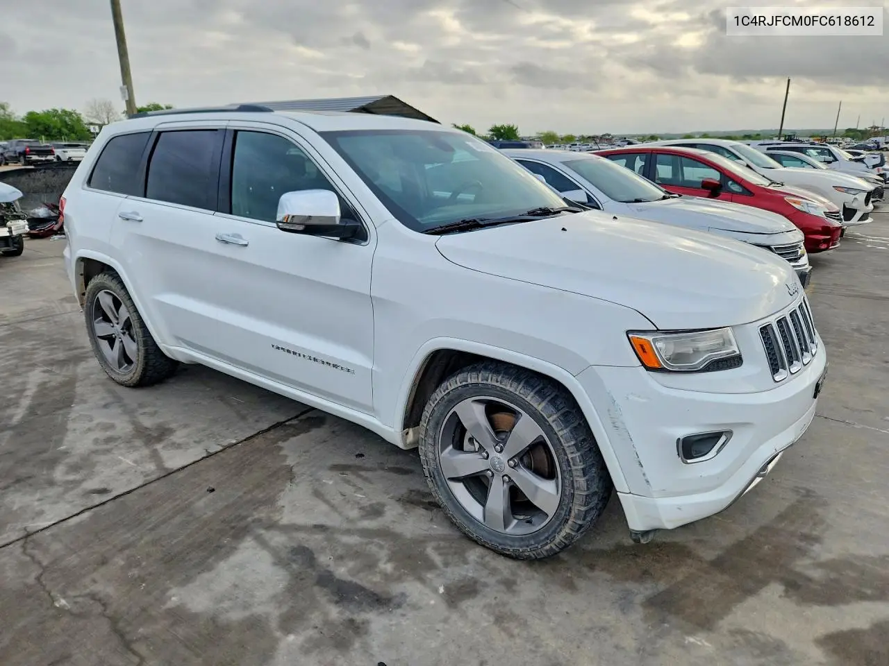 1C4RJFCM0FC618612 2015 Jeep Grand Cherokee Overland