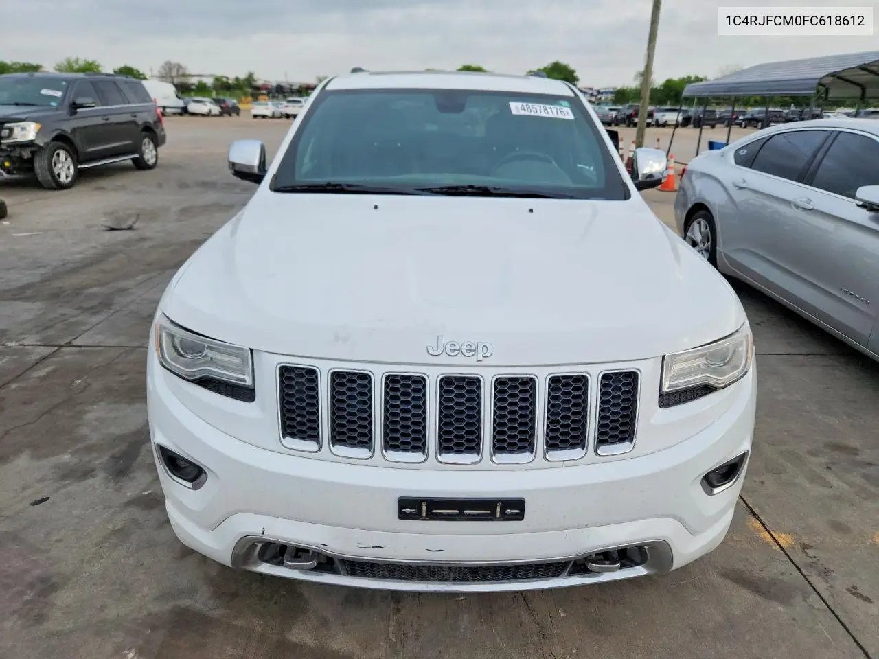 1C4RJFCM0FC618612 2015 Jeep Grand Cherokee Overland