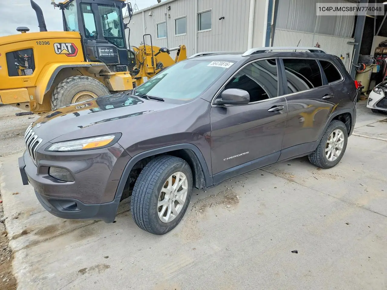 2015 Jeep Cherokee Latitude VIN: 1C4PJMCS8FW774048 Lot: 56470816