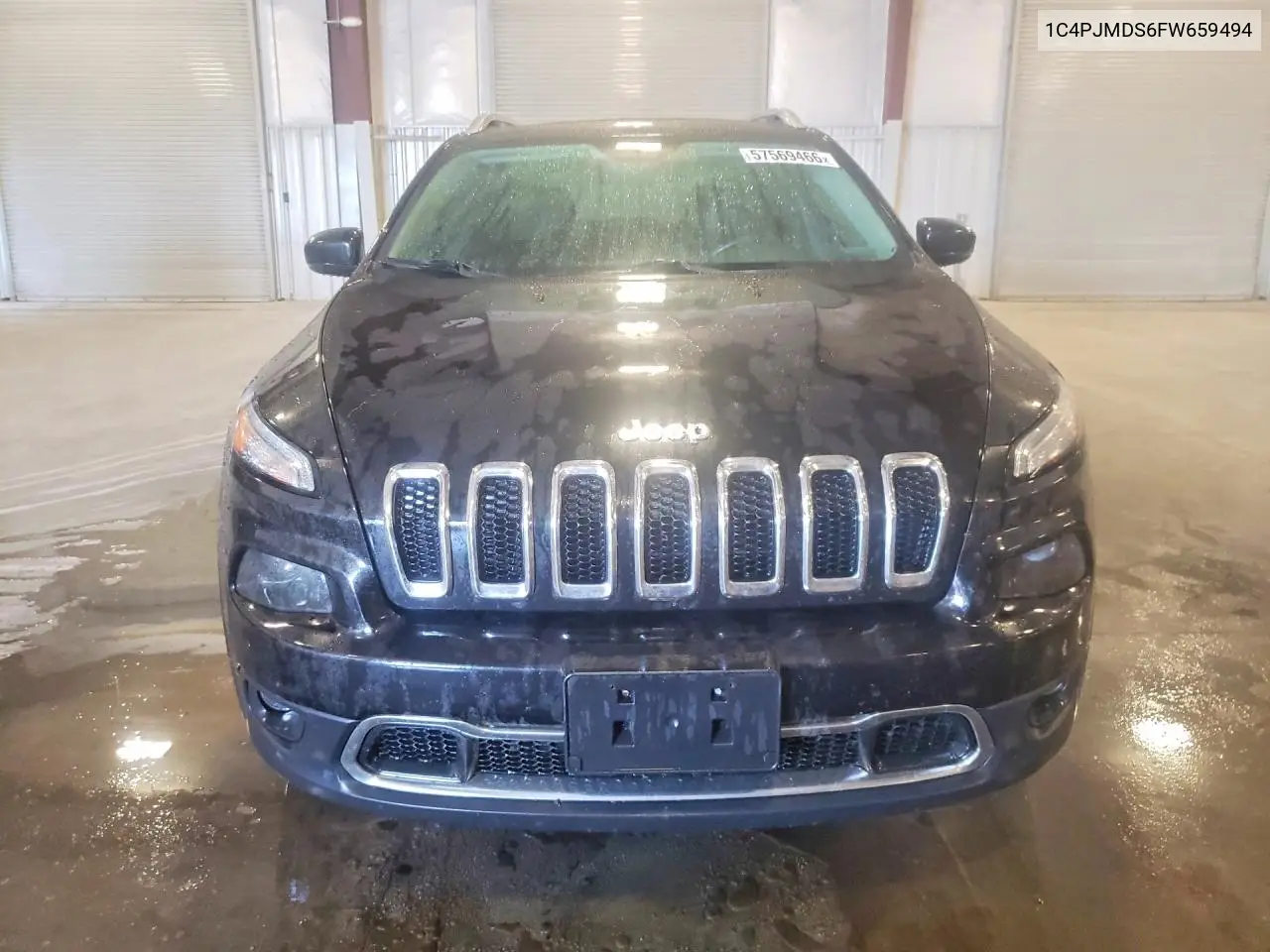 2015 Jeep Cherokee Limited VIN: 1C4PJMDS6FW659494 Lot: 57569466