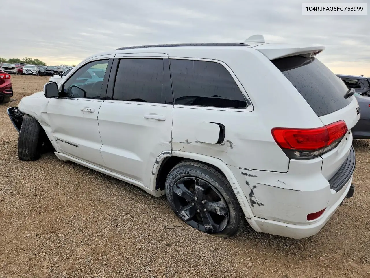 2015 Jeep Grand Cherokee Laredo VIN: 1C4RJFAG8FC758999 Lot: 57604616