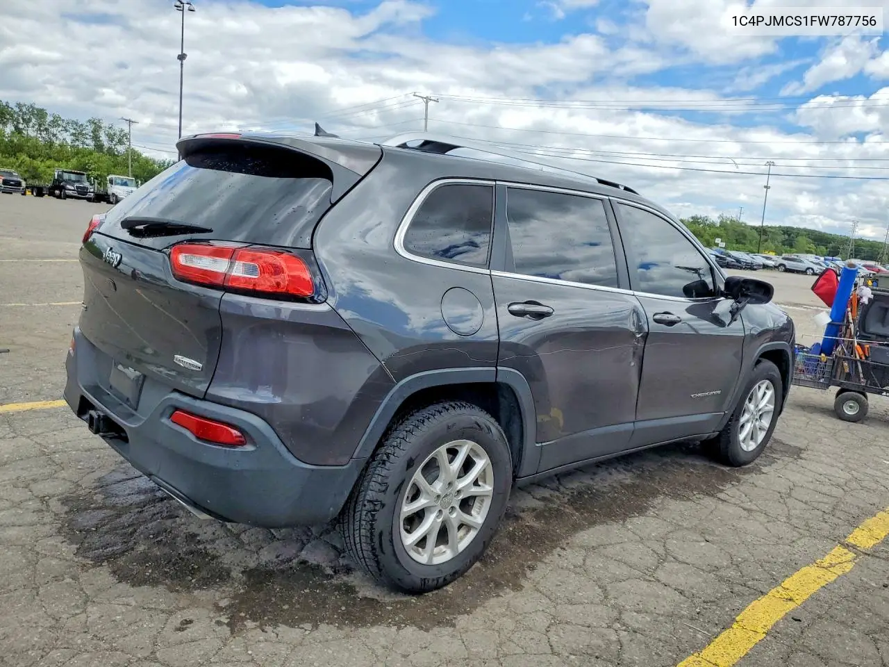 2015 Jeep Cherokee Latitude VIN: 1C4PJMCS1FW787756 Lot: 57860726