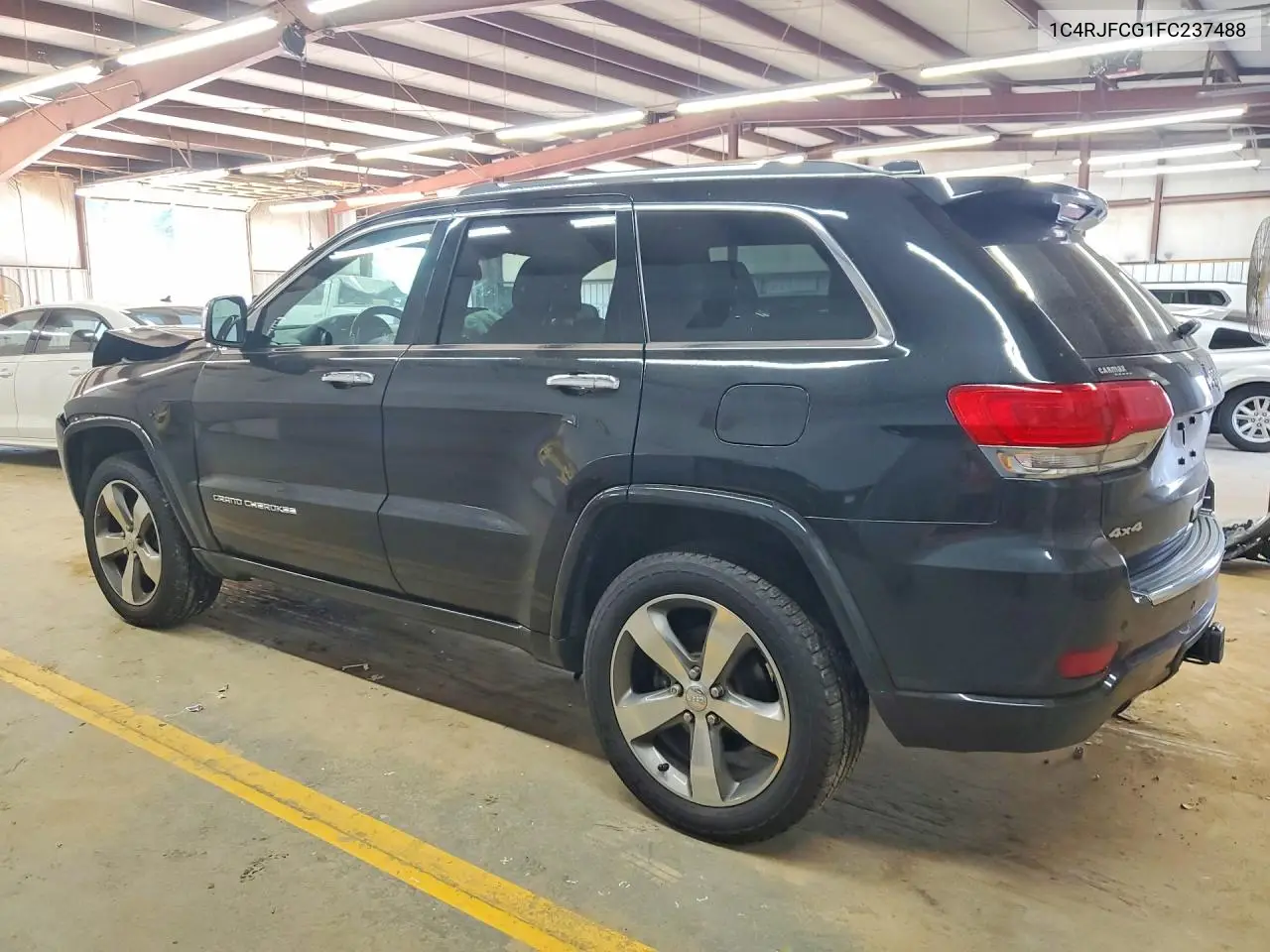 2015 Jeep Grand Cherokee Overland VIN: 1C4RJFCG1FC237488 Lot: 58775246