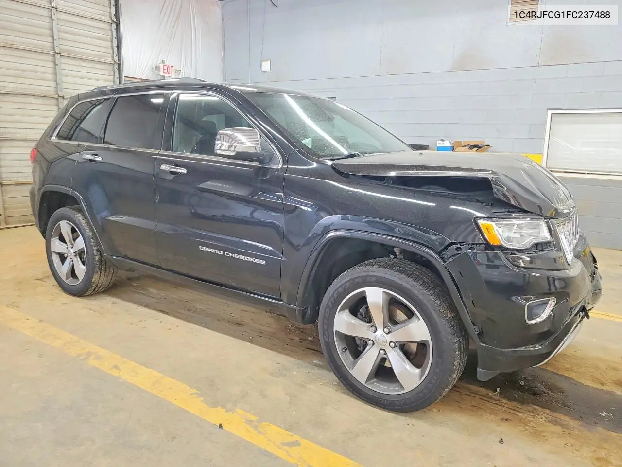 2015 Jeep Grand Cherokee Overland VIN: 1C4RJFCG1FC237488 Lot: 58775246