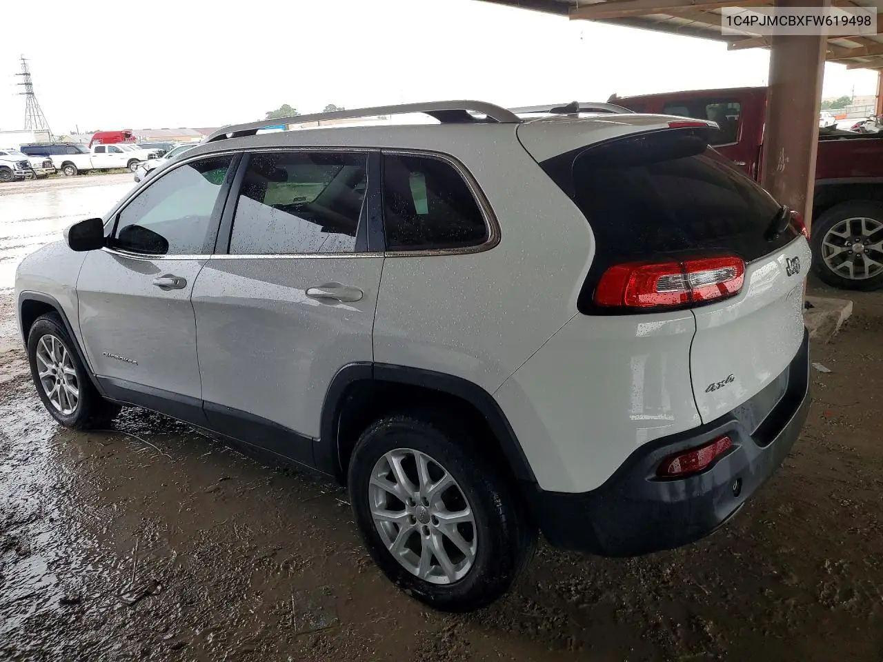 2015 Jeep Cherokee Latitude VIN: 1C4PJMCBXFW619498 Lot: 60601076