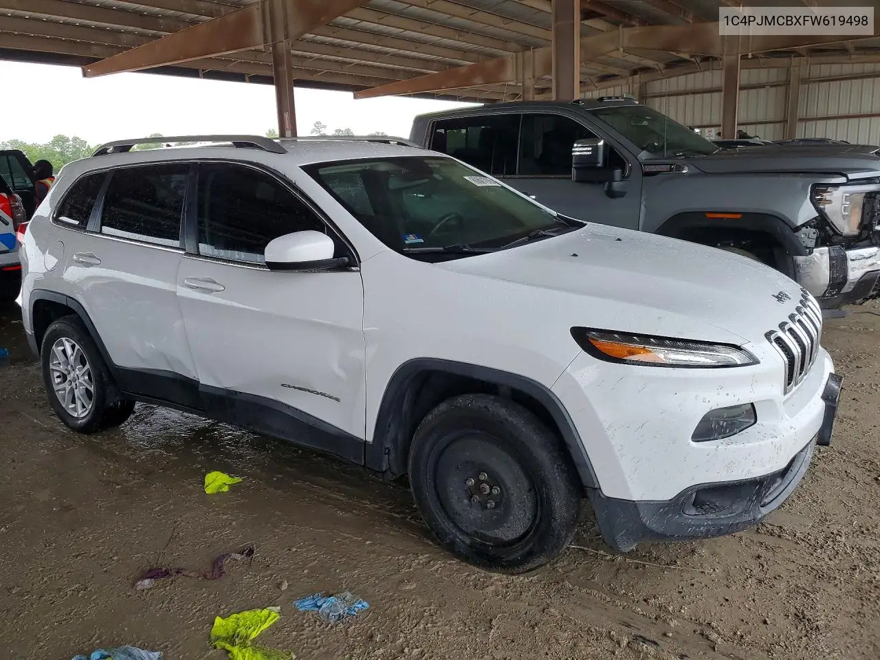2015 Jeep Cherokee Latitude VIN: 1C4PJMCBXFW619498 Lot: 60601076