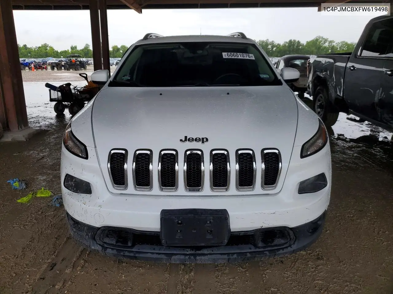 2015 Jeep Cherokee Latitude VIN: 1C4PJMCBXFW619498 Lot: 60601076