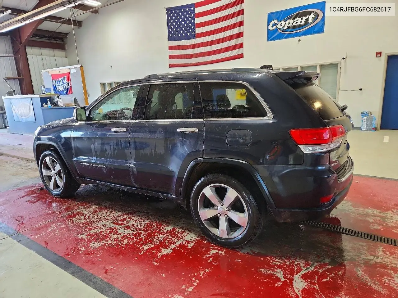 2015 Jeep Grand Cherokee Limited VIN: 1C4RJFBG6FC682617 Lot: 60993666
