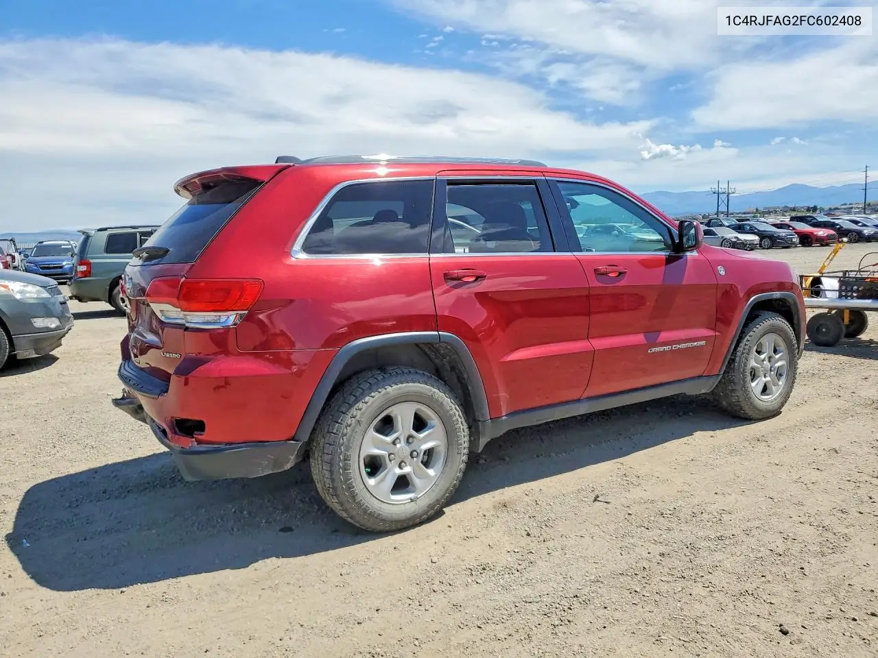 2015 Jeep Grand Cherokee Laredo VIN: 1C4RJFAG2FC602408 Lot: 61036586