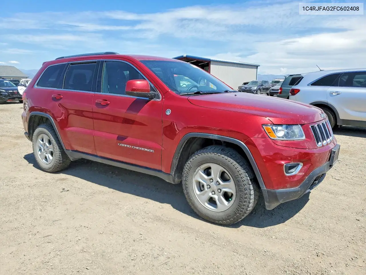 2015 Jeep Grand Cherokee Laredo VIN: 1C4RJFAG2FC602408 Lot: 61036586